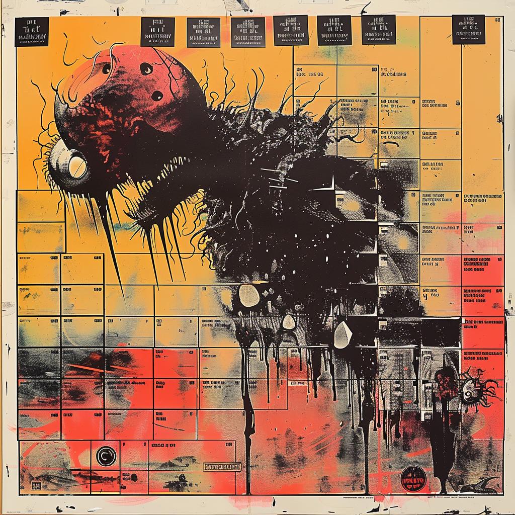 monster  poster  large  imagery  artwork  graphic  design  surreal  fantasy  illustration 960191