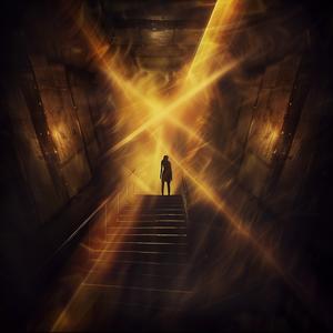 man  dark  light  surreal  stairs  mysterious  atmospheric  photo  volumetric  shadow 1036863