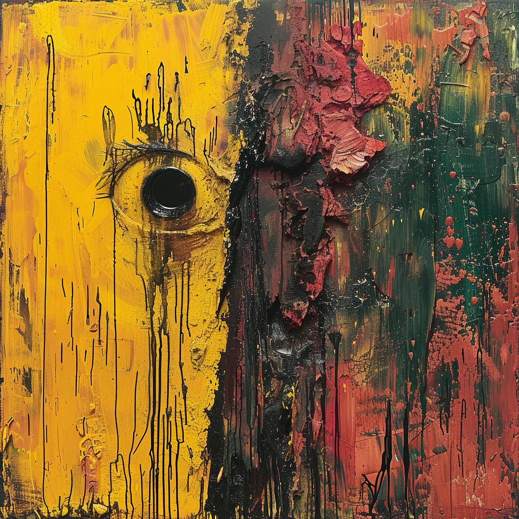 surreal  album  cover  expressionism  colorful  abstract  introspective  spiritual  artwork  painting 974155