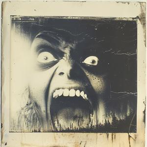 man  expression  photography  Polaroid  1974  terrifying  fear  open  mouth  surreal 1071886