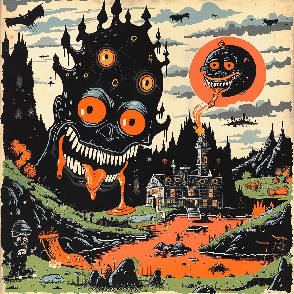 album  cover  band  Devil  Prada  art  Matt Bors  graphic  bizarre  weird 926279