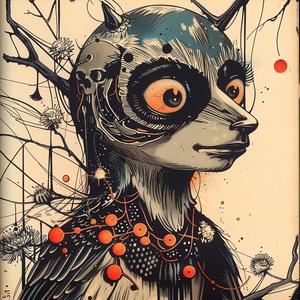 painting  bird  eyes  illustration  colorful  art  nature  detailed  animal  impressionistic 1047764
