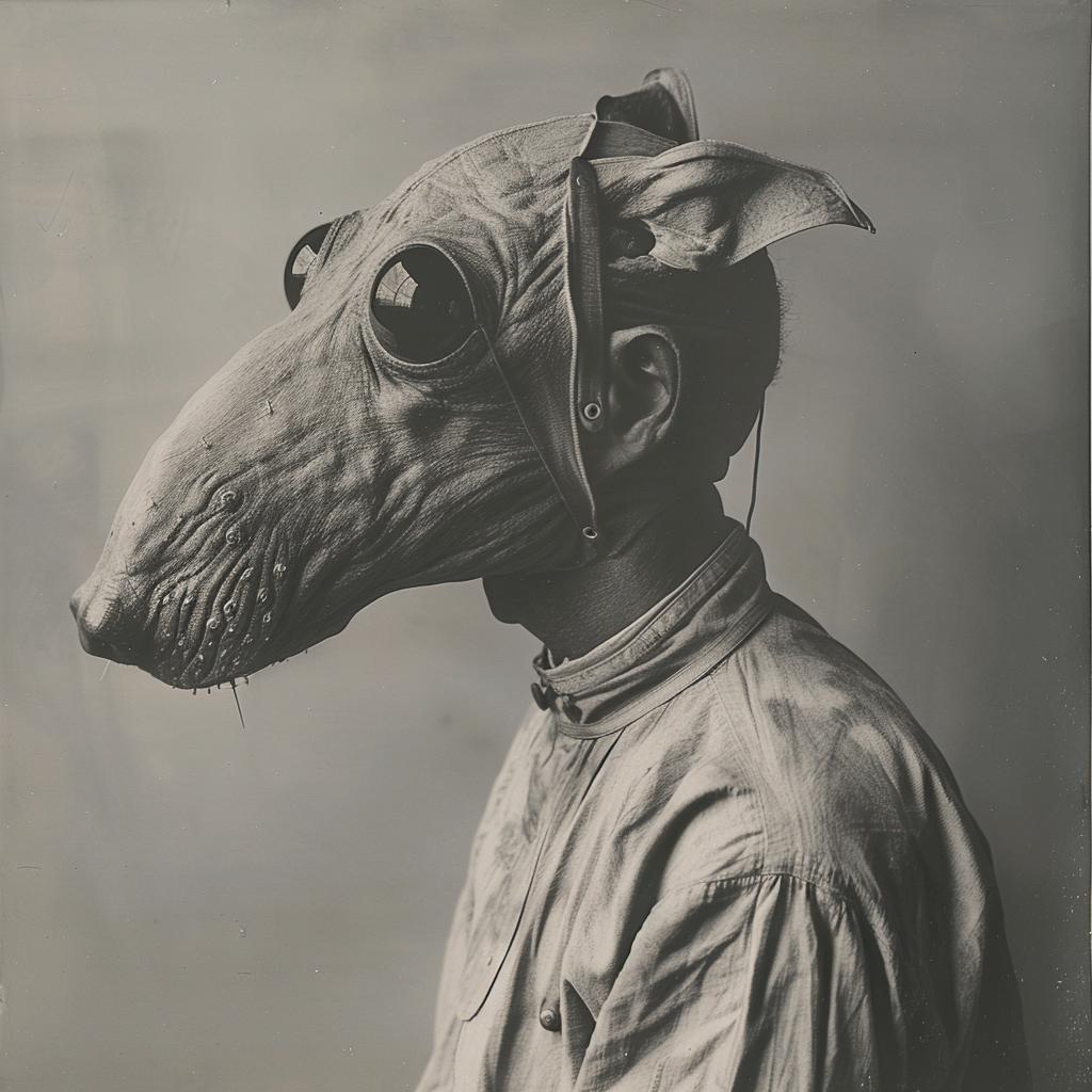 portrait  dog  mask  goggles  surreal  conceptual  character  art  experimental  thematic 1029256