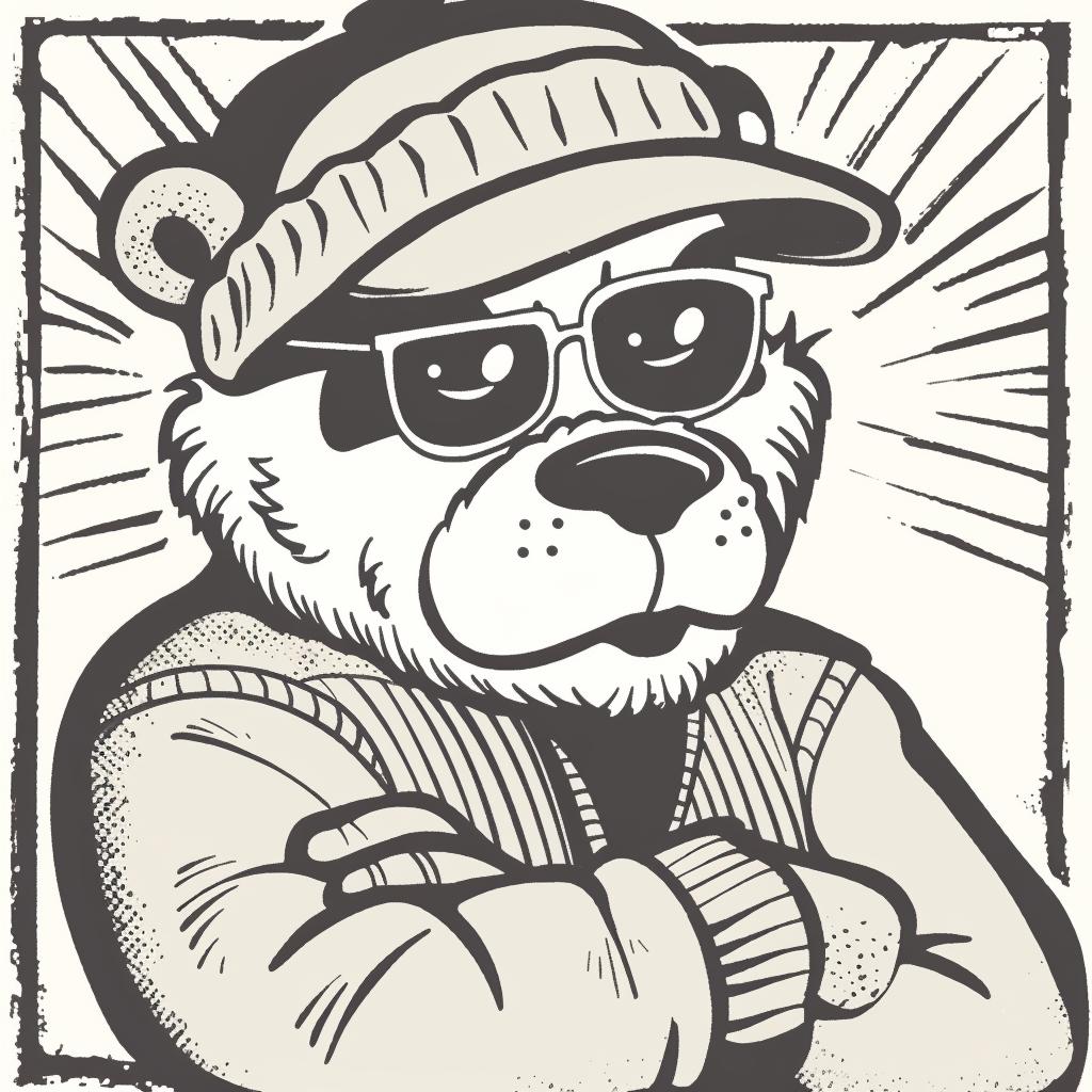 panda  hat  sunglasses  aggressive  streetwise  animal  simple  minimal  urban  culture 958501