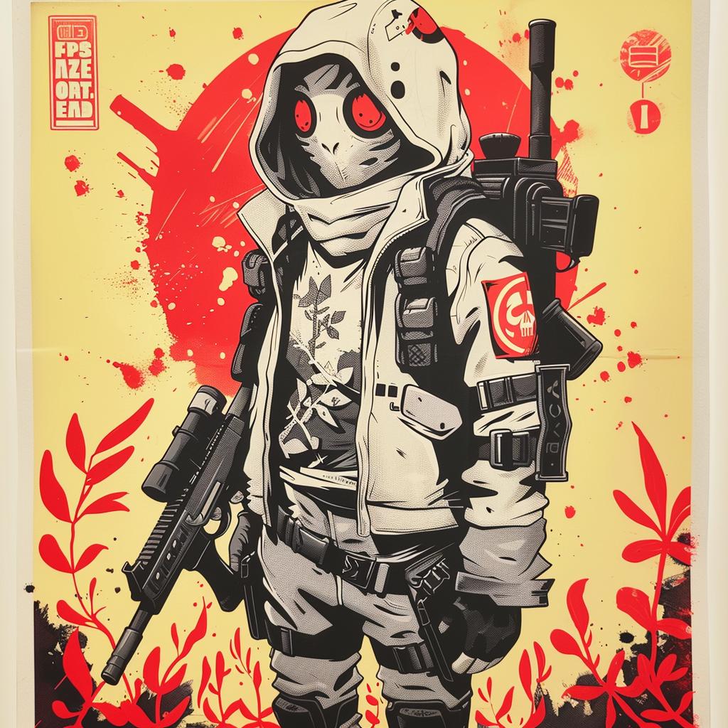 zombie  gun  poster  horror  graphic  illustration  design  bold  action  style 944633