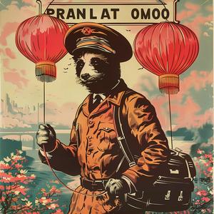 panda  illustration  chromolithography  nature  animal  artwork  colorful  playful  whimsical  detailed 1048261