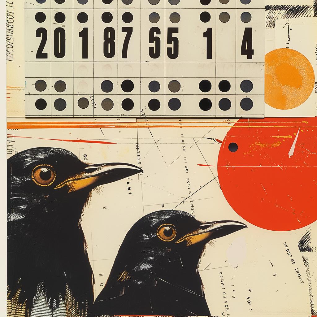 birds  calendar  numbers  illustration  simple  nature  design  graphic  colorful  art 1020559