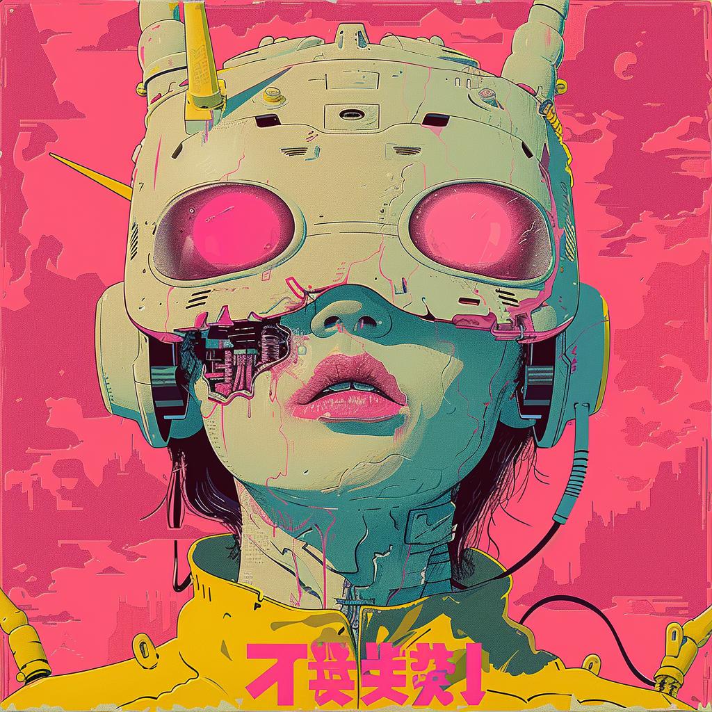 concert  retro-futuristic  cyberpunk  mecha  anime  liquid  light  exaggerated  ZBrush  neogeo 966978