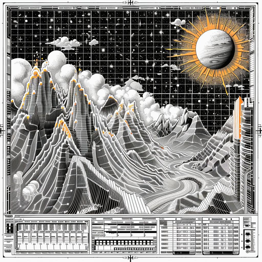 album  art  flowerpunk  Teal  Orange  sunrise  galaxy  pulsar  wave  landscape 941853