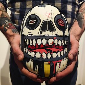 zombie  skull  hand  illustration  character  artistic  surreal  figurative  drawing  conceptual 1070996