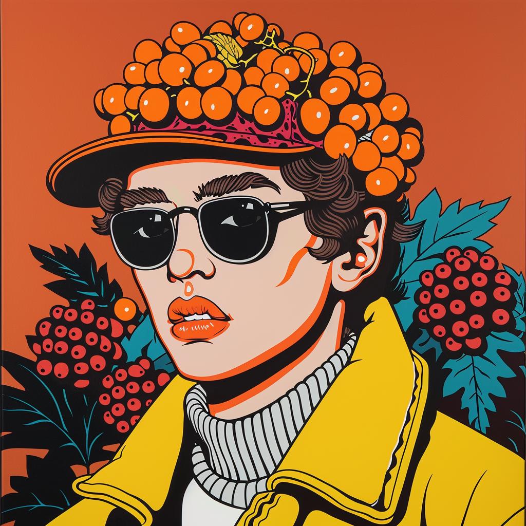 plausible  deniability  man  hat  sunglasses  painting  art  stylized  portrait  figure 1022032