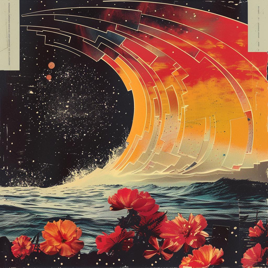 flowers  wave  ocean  nature  abstract  colorful  vibrant  artistic  organic  floral 939815