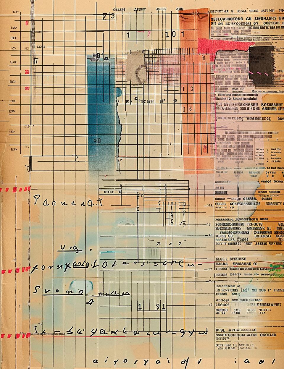 collage  papers  colors  shapes  creative  design  artwork  abstract  visual  composition 962035