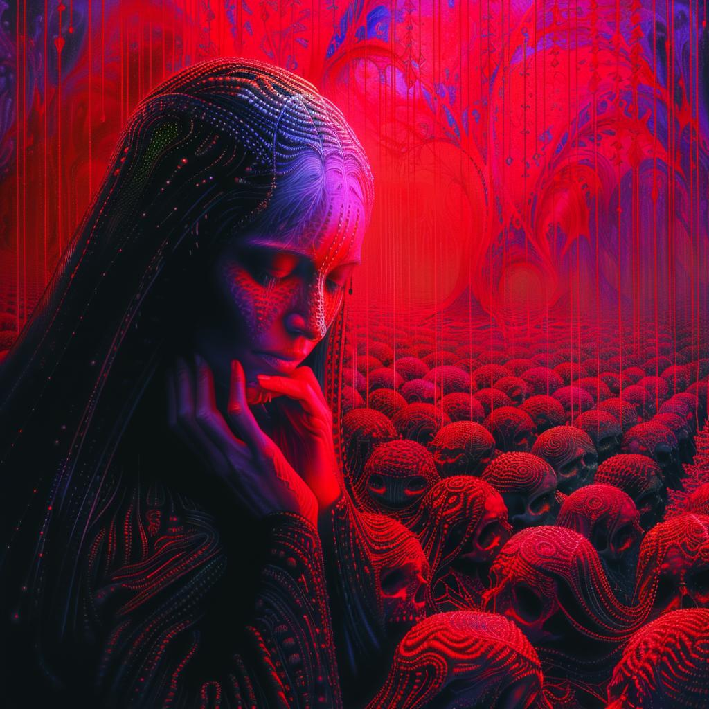 provocative  art  dark  occult  terror  woman  red  hair  background  eyes 928440