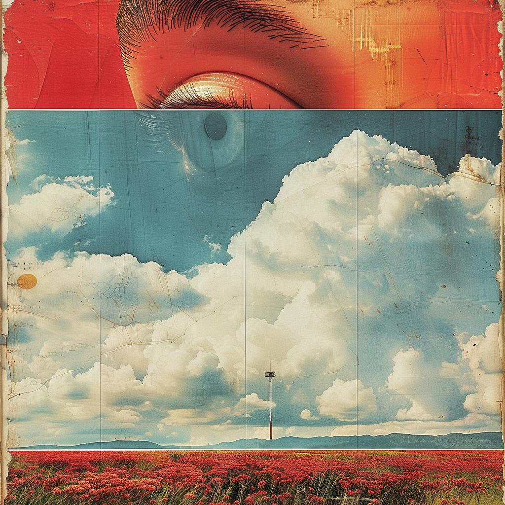 collage  eye  red  sky  provocative  artistic  horror  abstract  imagery  Ruscha 1026334