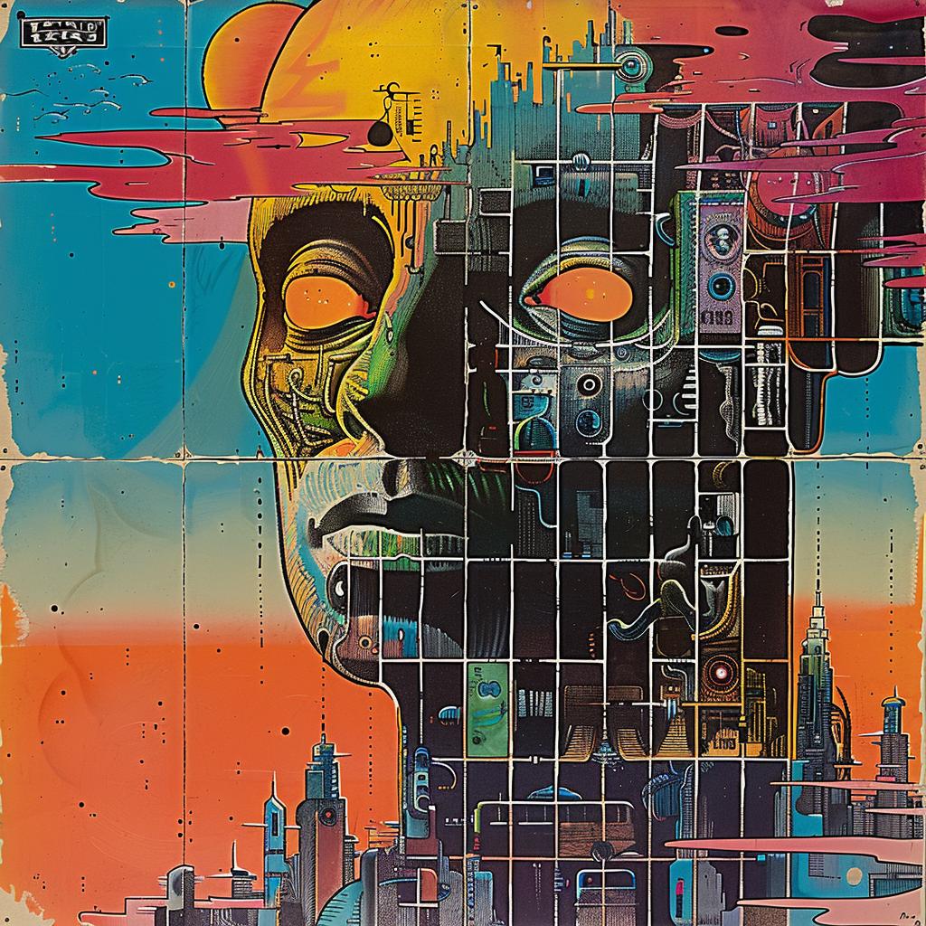 man  face  abstract  painting  modern  portrait  creative  artist  visual  artwork 1015425