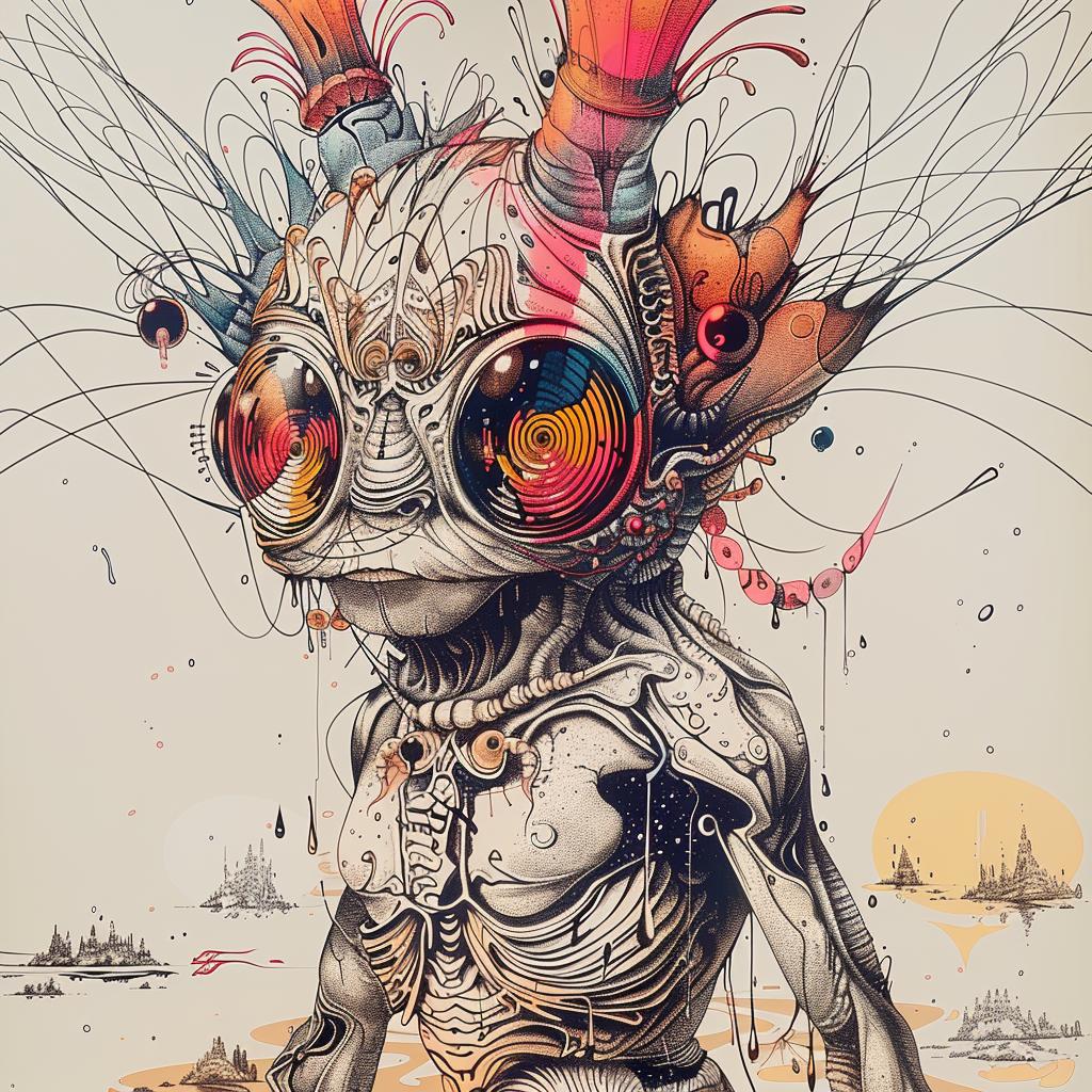 رسم مخلوق، جسم، رأس، خيال، رسم توضيحي، شخصية، فن، مفاهيمي، خيالي 946674