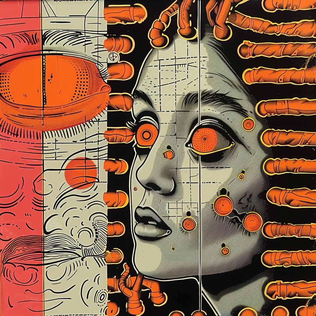 poster  woman  face  eyes  collage  art  design  concept  visual  creative 951175