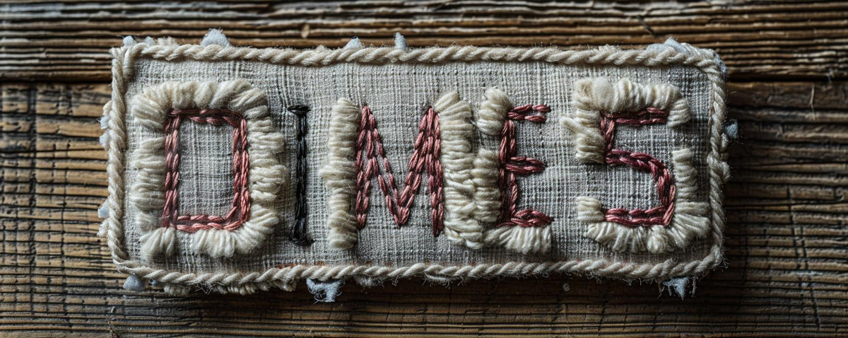 embroidery  patch  chenille  minimal  white  stitch  letters  dimensional  simple  design 961119