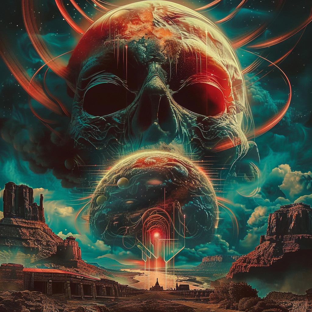 album  cover  surreal  introspective  occult  technicolor  art  spiritual  terror  design 974095