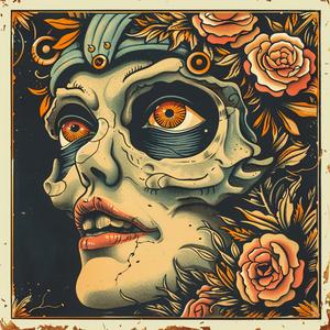 day  of  the  dead  poster  colorful  celebration  chromolithography  art  design 1048580