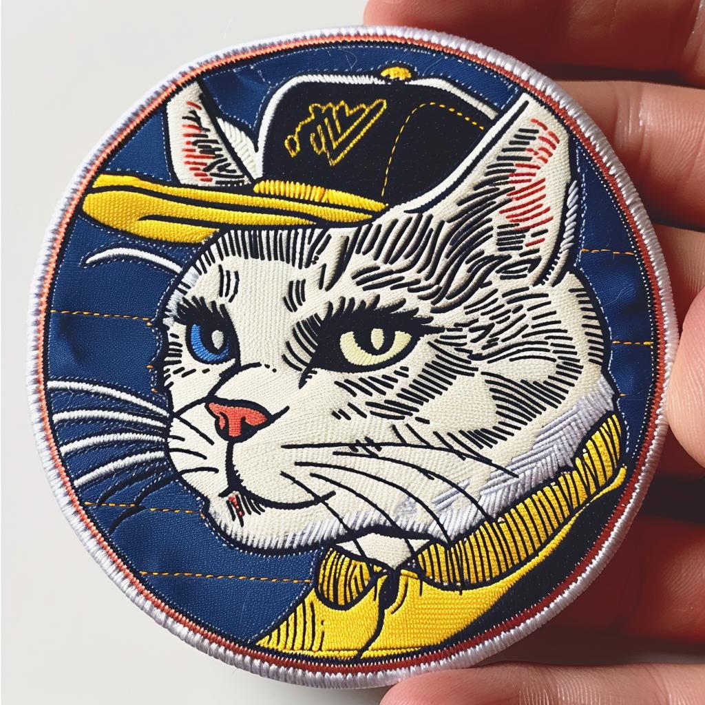 patch  streetwear  chenille  cat  baseball  cap  hip-hop  animal  stylized  cool 961363
