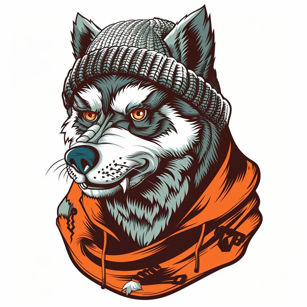 wolf  hat  scarf  aggressive  streetwise  animal  minimal  culture  street  urban 958793