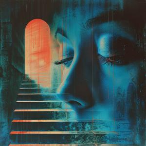 woman  stairs  red  light  neon  horror  occult  art  psychological  surreal 1079427