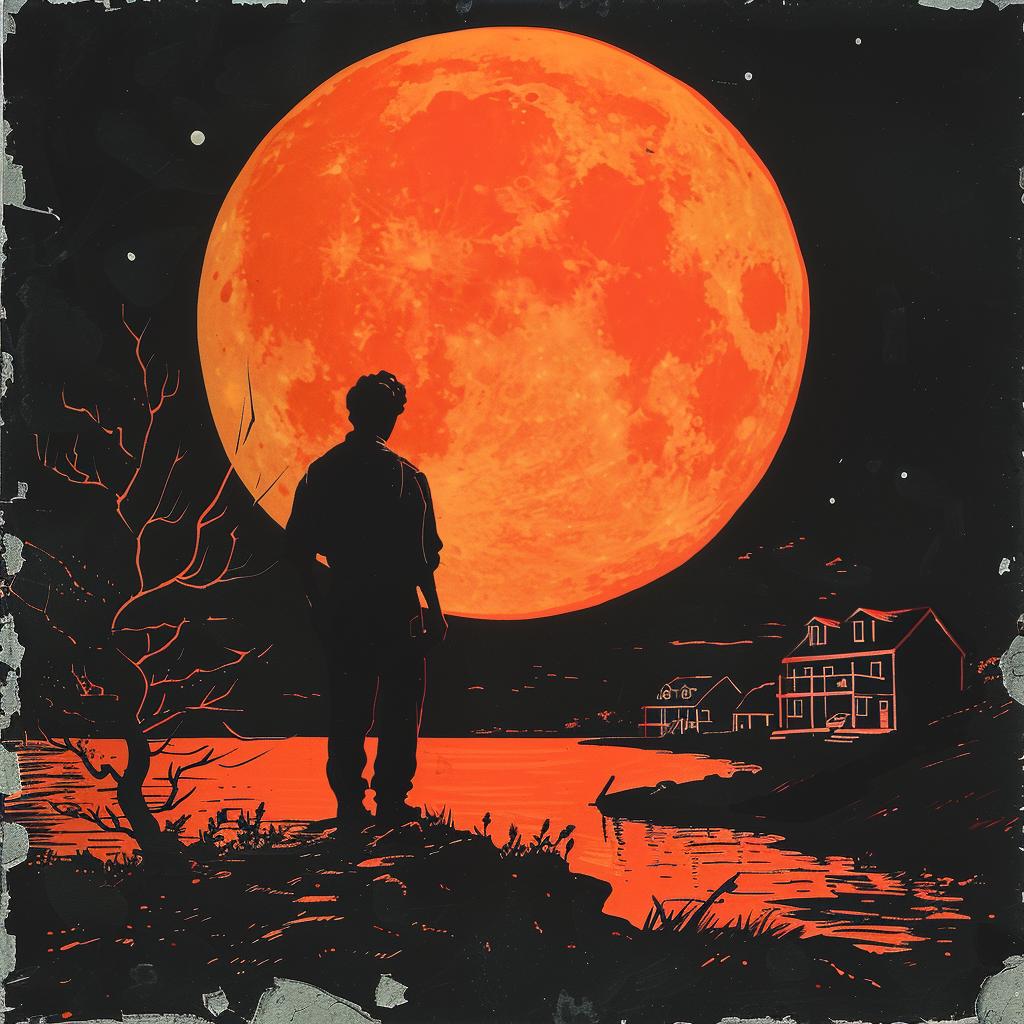 moon  poster  film  Quint Buchholz  visual  graphic  art  design  cinema  conceptual 929744