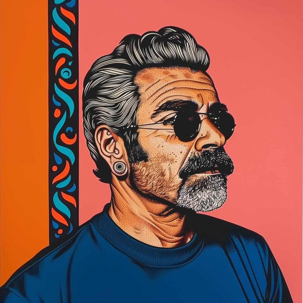painting  male  glasses  mustache  portrait  mature  realism  expression  details  wisdom 972731