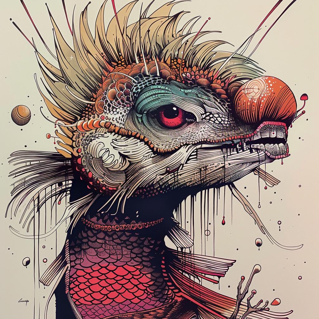 dragon  mythical  drawing  red  blue  head  fantasy  art  creature  illustration 948747