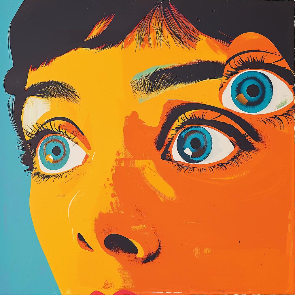 eyes  woman  background  blue  album  cover  natural  color  art  Joan 964060