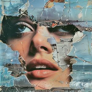 surrealism  collage  montage  1990s  advertisements  juxtaposition  irony  face  paper  enigmatic 1041231