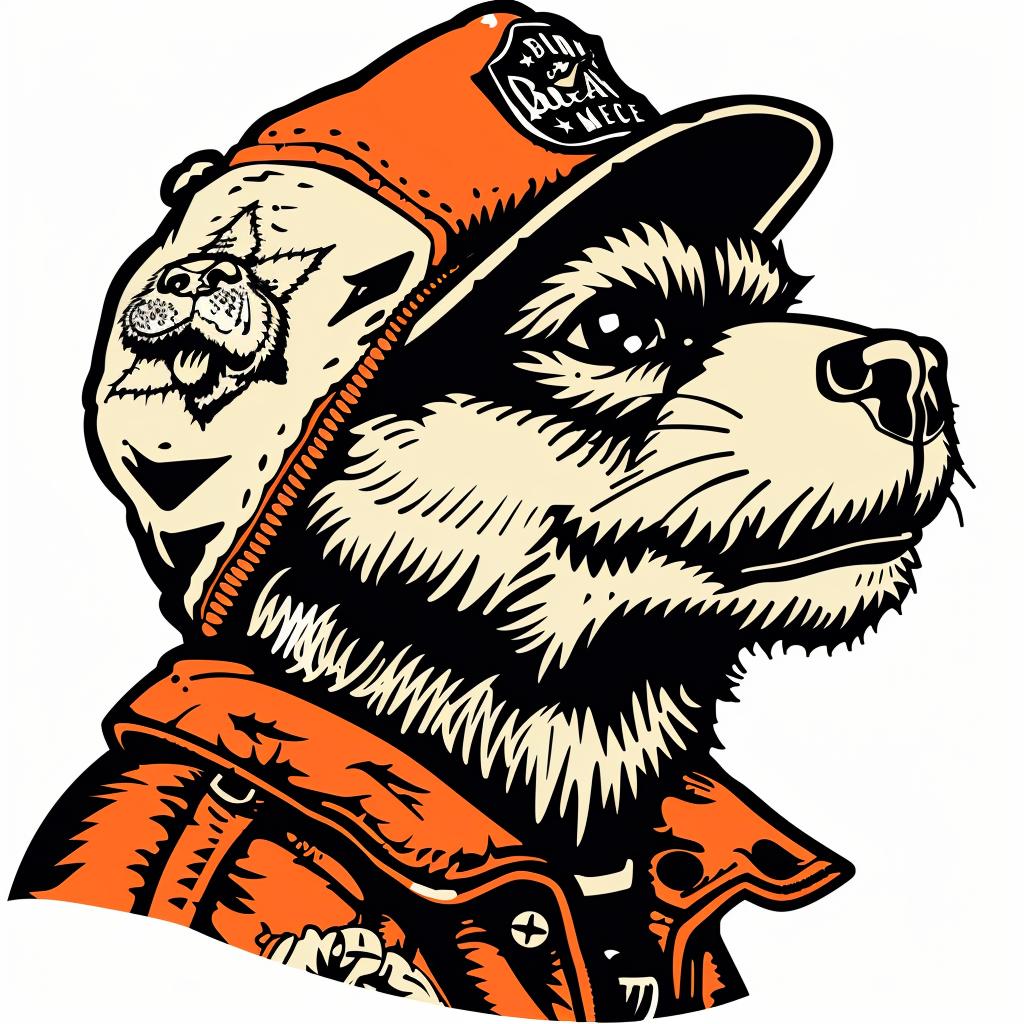 aggressive  streetwise  anthropomorphic  animal  cap  jacket  minimal  urban  culture  cartoon 959063