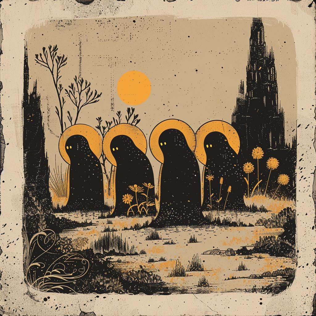 album  cover  sun  setting  introspective  naturalistic  spiritual  terror  dark  art 926237