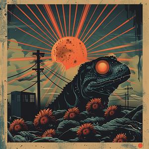 synthwave  symmetry  occult  floral  minimal  badge  orange  damask  bold  lines 1038727