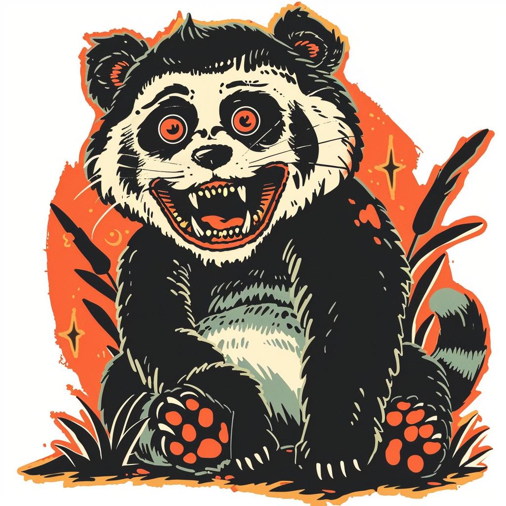 panda  tiger  mythical  creature  hybrid  illustration  art  style  fantasy  design 923069