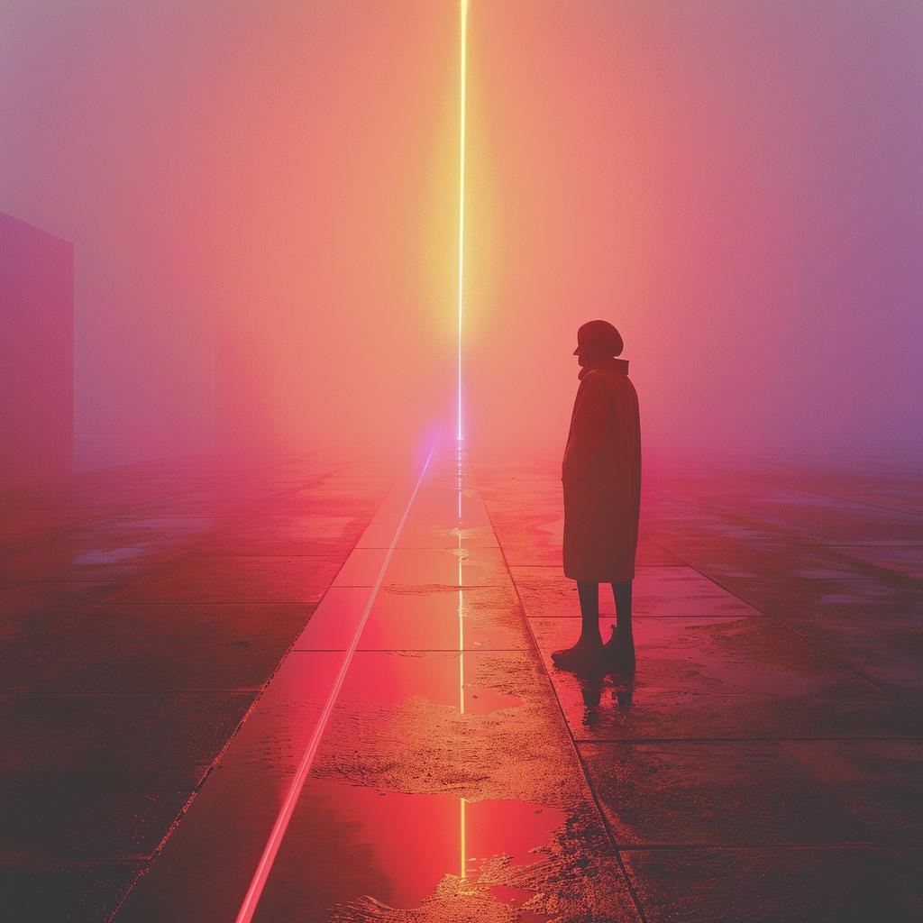 surreal  fog  neon  lights  album  cover  creative  street  light  art 962629