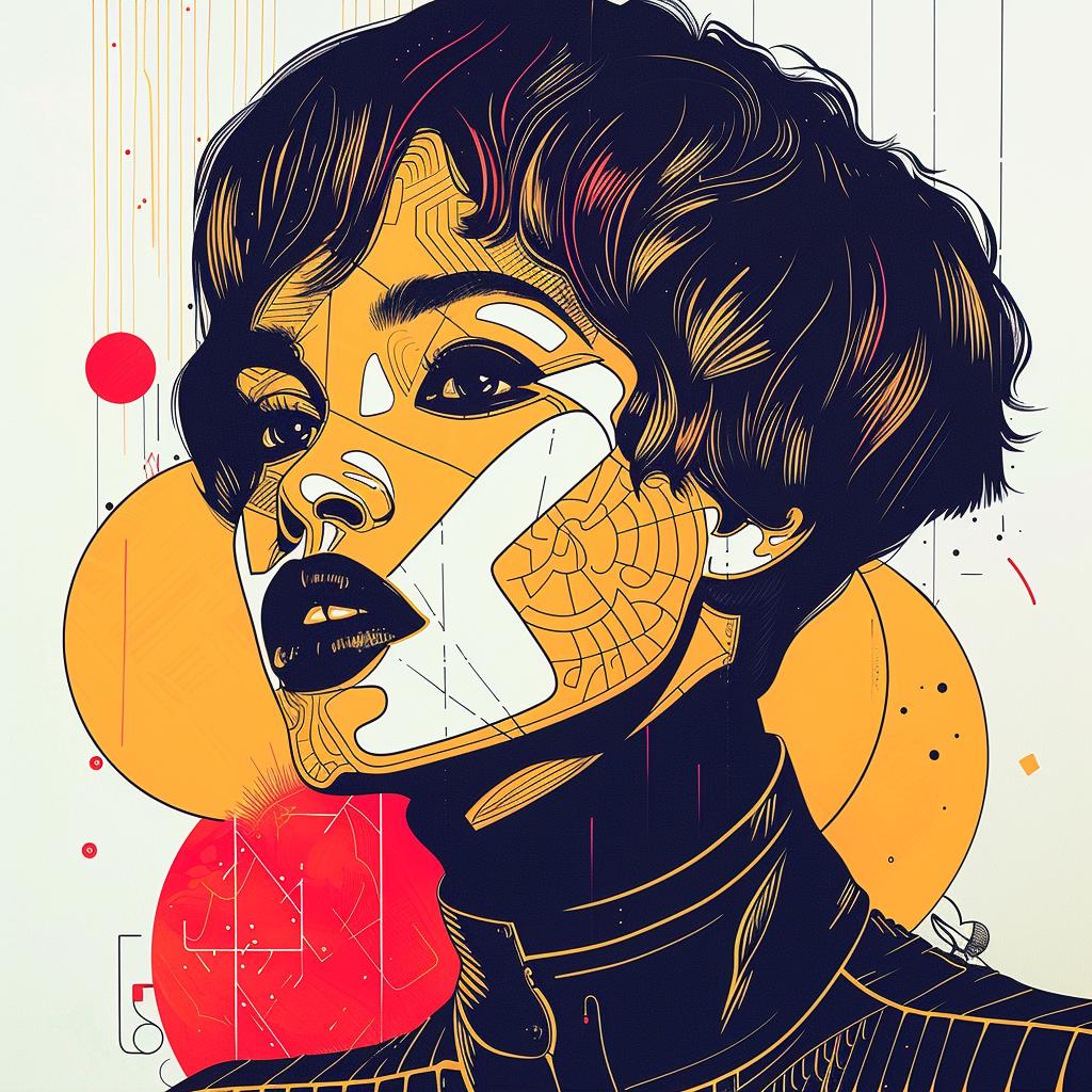 PopArt  Kerry  Washington  digital  artwork  portrait  vibrant  colorful  modern  style 938761