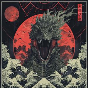 Godzilla  poster  movie  Kong  monsters  cinematic  action  fantasy  art 1072286