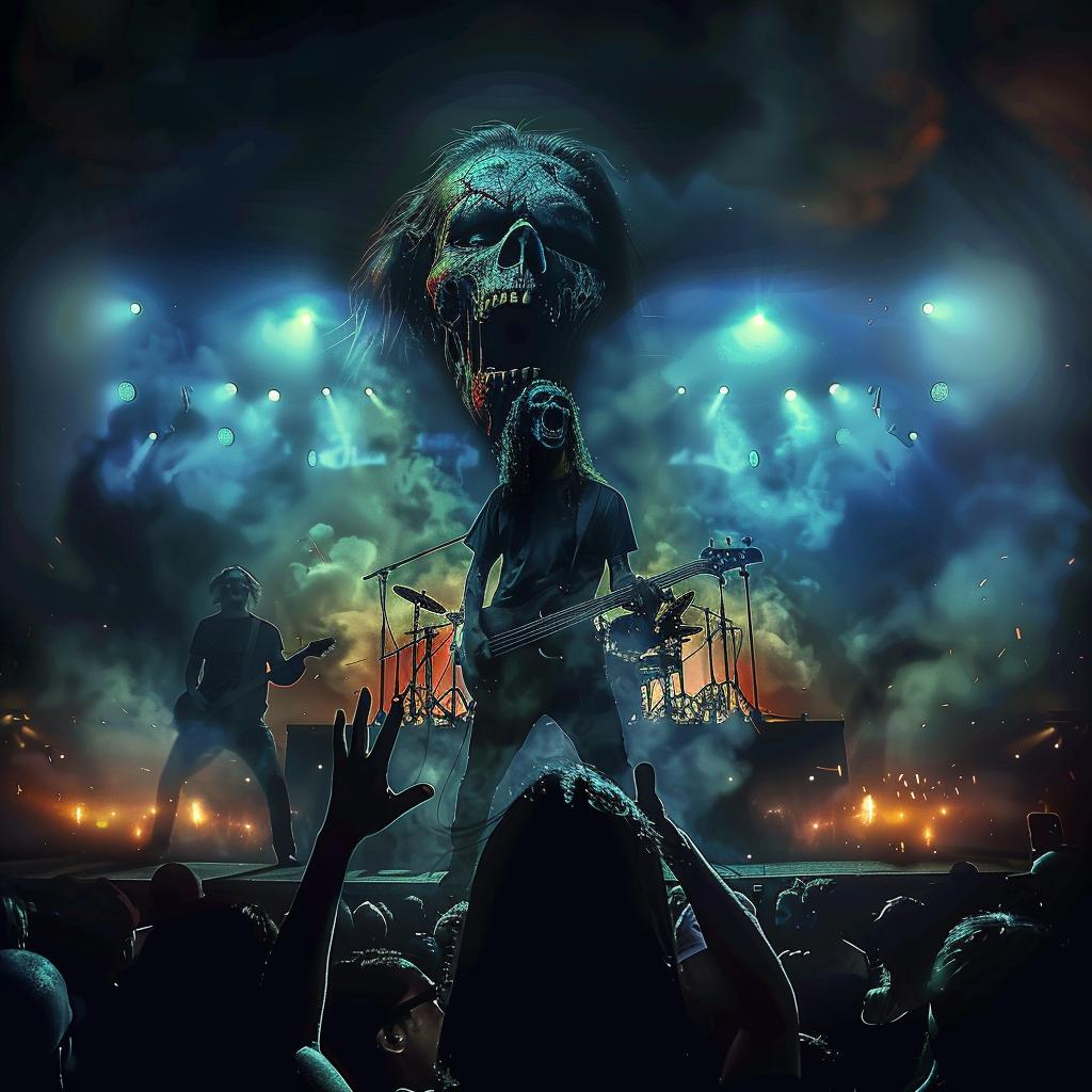 band  music  poster  metallica  skull  performance  dark  graphic  energy  action 1034378