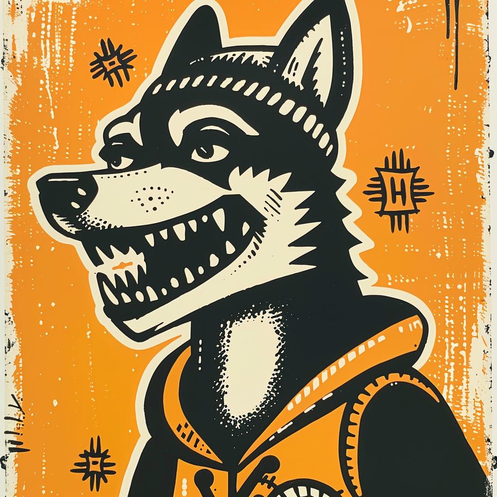 aggressive  animal  streetwise  cap  wolf  hoodie  poster  minimal  urban  style 959391