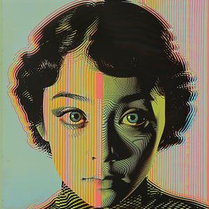 album  cover  woman  colorful  face  background  symbolist  surreal  creative  art 1078009