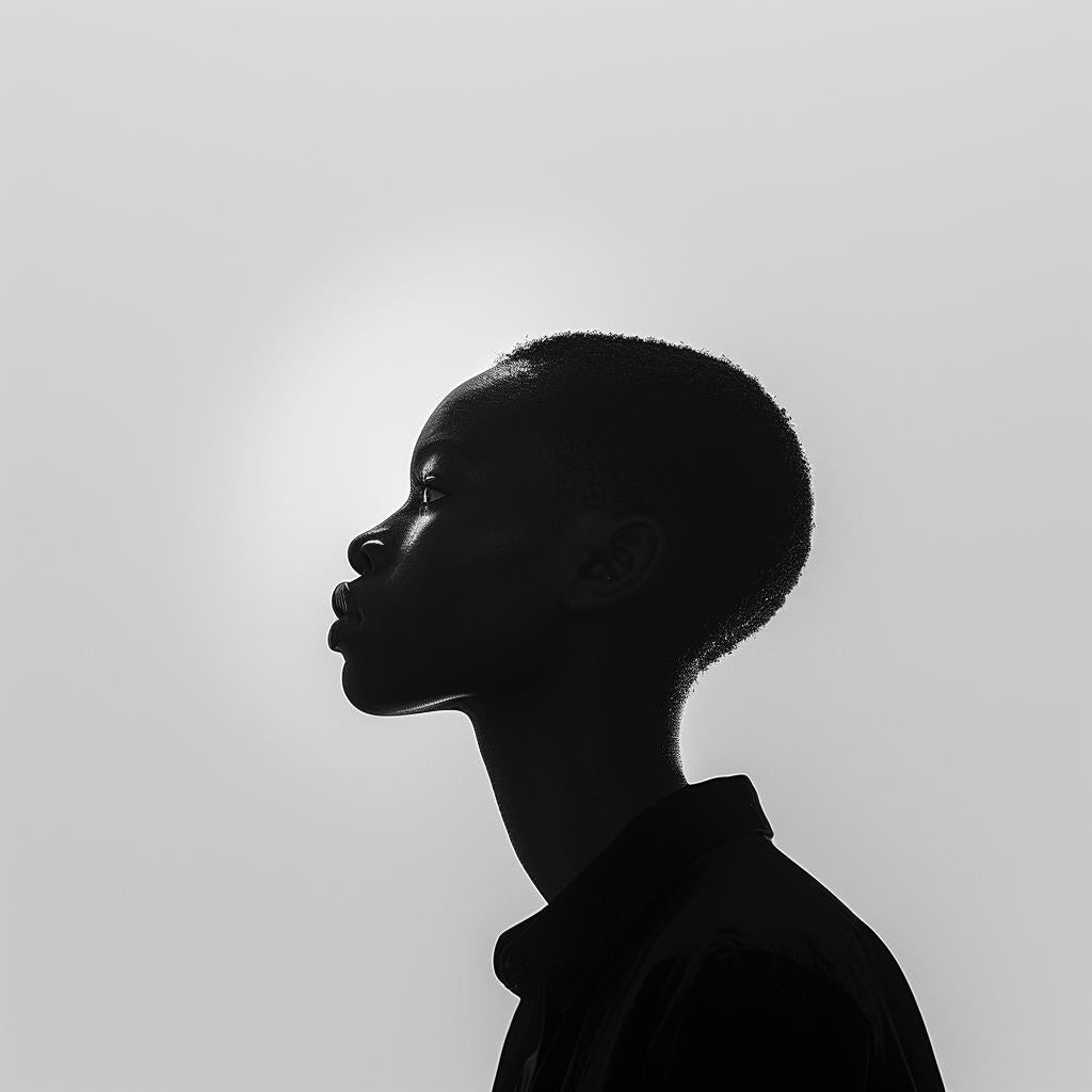 photograph  silhouette  minimalism  contrast  studio  neutral  clean  detailed  8k  profile 954292
