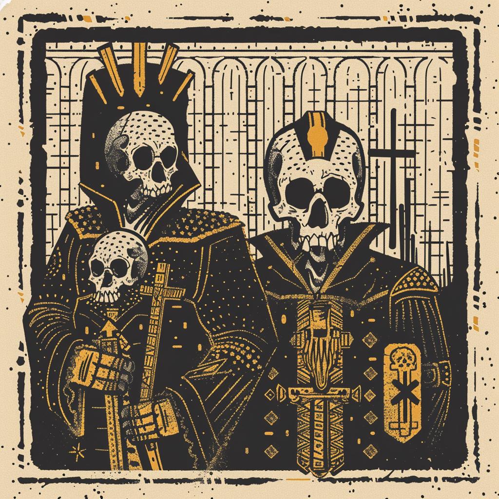 poster  band  skull  bones  dark  art  graphic  illustrative  vintage  occult 932806