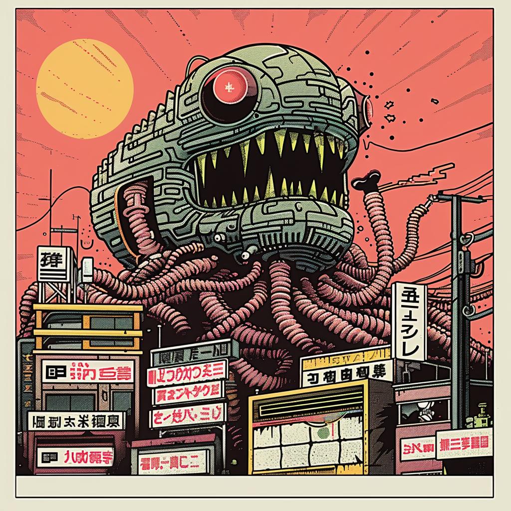 monster  illustration  giant  red  eye  fantasy  creature  graphic  dark  vivid 947581