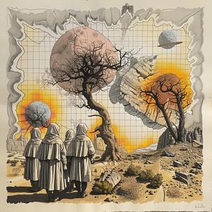 artwork  nature  bystanders  blimp  trees  surreal  black-and-white  color  painting  fantasy 1036522