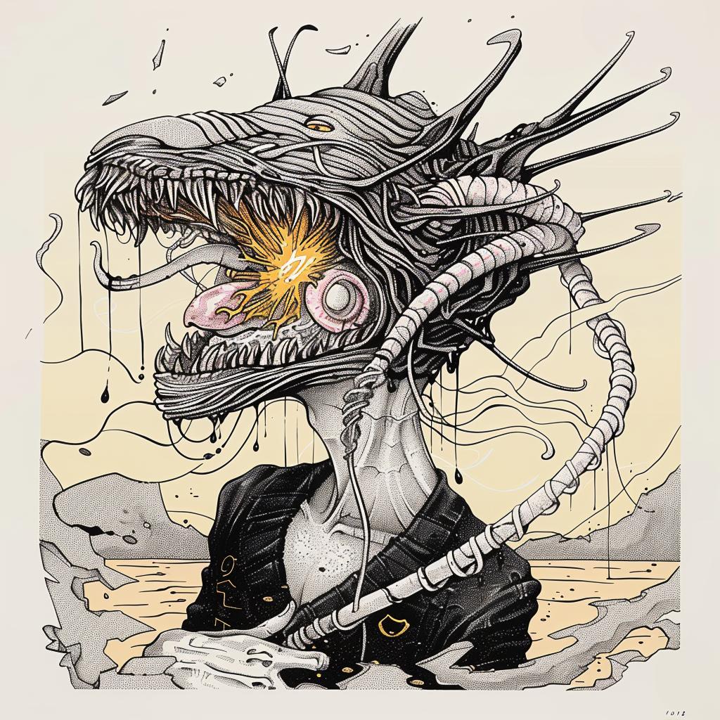 monster  head  horns  drawing  art  design  fantasy  character  surreal  visual 948341
