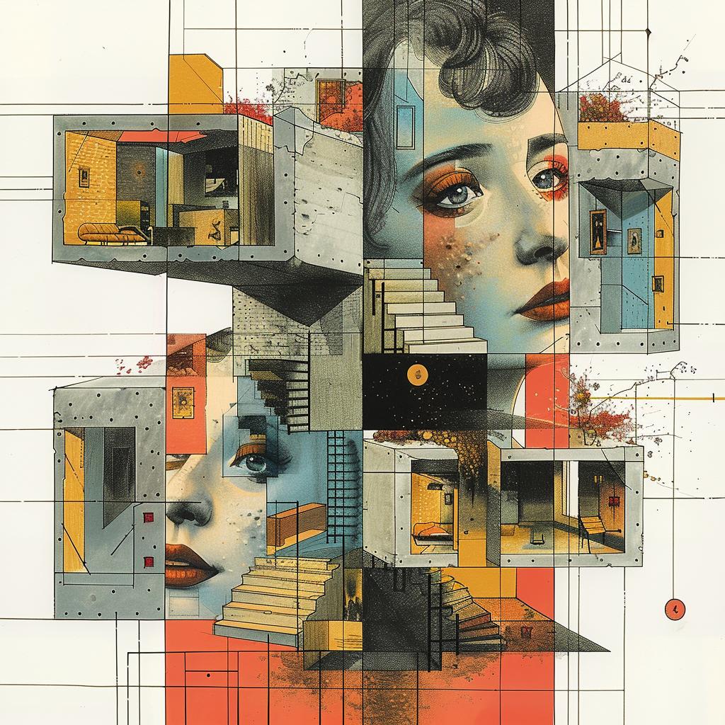 drawing  woman  face  building  portrait  sketch  urban  expression  structure  artwork 969459