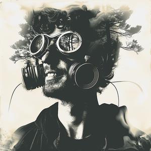man  goggles  tree  background  surreal  portrait  nature  artistic  landscape  creative 1070437